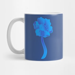 Blooming Blue Graceful Blossom Tranquil Blue A Touch of Serenity Mug